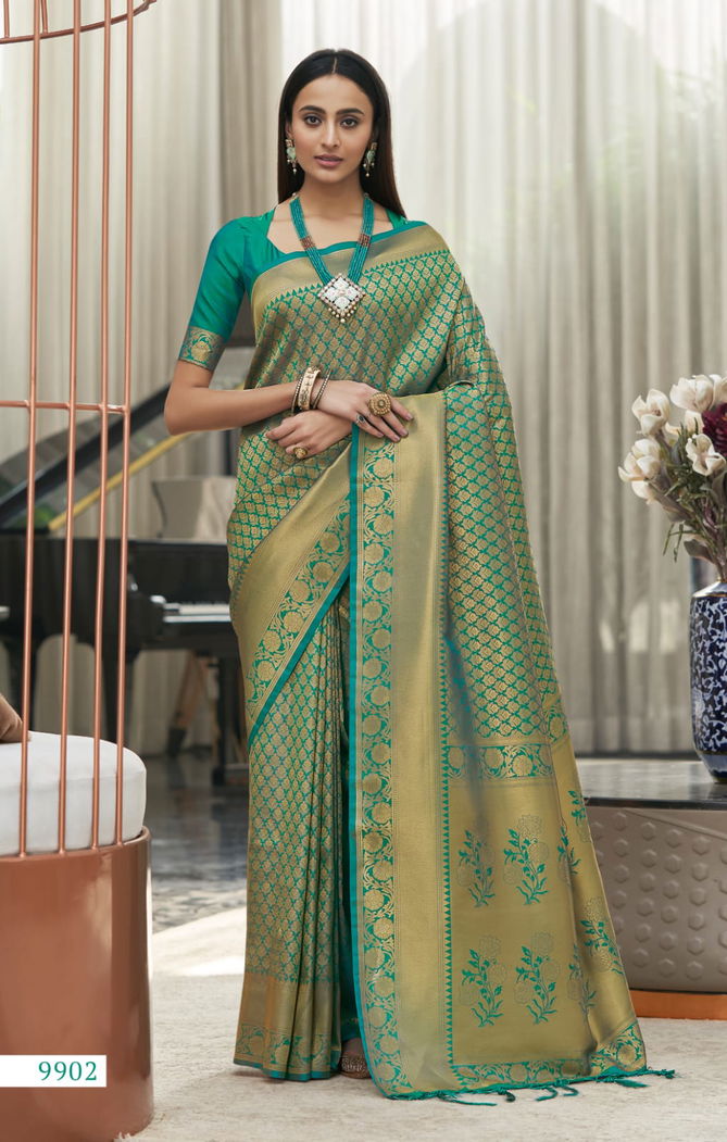 Rajpath Alveera New Exclusive Wear Silk Designer Kanjivaram Saree Collection